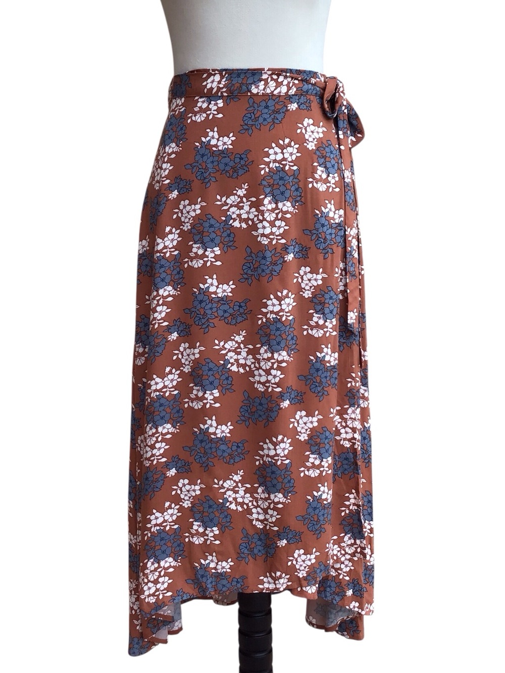 Saltwater Luxe Tara Midi Wrap Skirt NEW